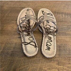 Sam Edelman Women's Snakeskin Sandals